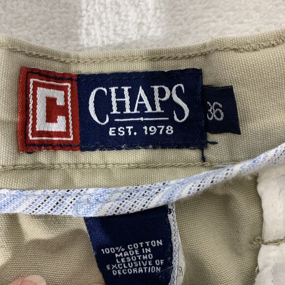 Nautica Chaps Bundle Mens Cargo Shorts 36 Waist Khaki - Picture 11 of 14